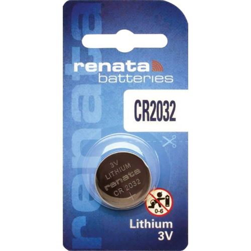 Blister de 1 Pile bouton lithium CR2032 3V 225 mAh