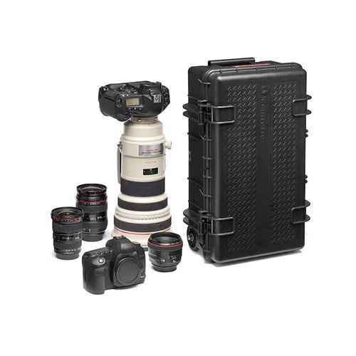 Manfrotto MB PL-RL-TH55 Valise à Roulette pour Appareil Photo Noir