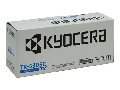 KYOCERA TK Toner laser 6000pages Cyan cartouches toner et laser Cyan Kyocera TASKalfa 350ci 1 pièce Toner laser 6000 pages
