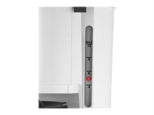UNOLD Compact 28120 - Cafetière - 10 tasses - Blanc brillant