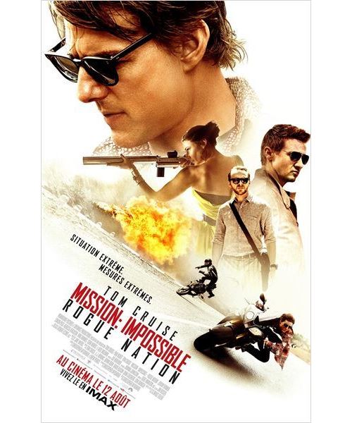 Acheter Mission Impossible Rogue Nation AFFICHE CINEMA ORIGINALE État correct - 25,99 € Mission Impossible Rogue Nation AFFICHE CINEMA ORIGINALE État correct - N/A reconditionné disponible sur Fnac