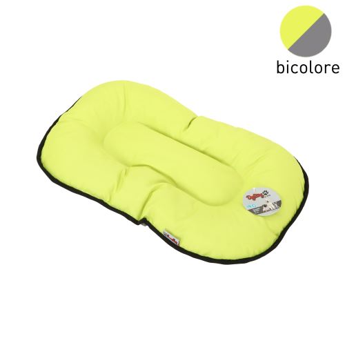 Meilleurs prix pour coussin flocon 69cm bicolore vert/gris