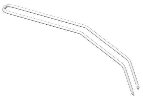Hamax Unisexe Enfants Argenté Barre Extra Bar-Small Frames Zenith - Image 2