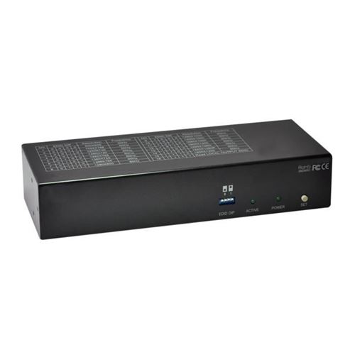 LevelOne HVE-9118T, Activité, Énergie, 0 - 48 °C, 10 - 80%, 900 mA, 220 x 83 x 44 mm, 650 g