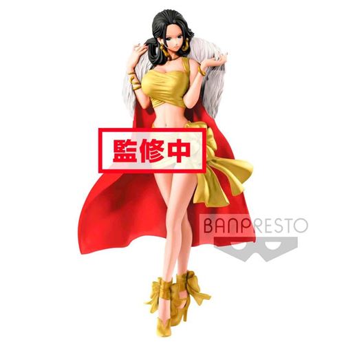 BANPRESTO - One Piece Glitter & Glamours Boa Hancock Christmas Dore Et Rouge 25cm