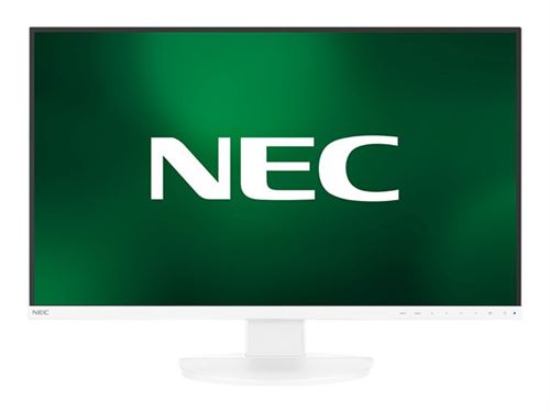 NEC MultiSync EA271Q - Écran LED - 27 - 2560 x 1440 WQHD @ 60 Hz - Plane to Line Switching (PLS) - 350 cd/m² - 1000:1 - 6 ms - DisplayPort, HDMI, DVI-D, USB-C - haut-parleurs - blanc