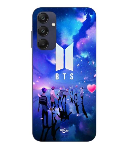 Coque Pour Samsung galaxy A25 BTS groupe symbol army Maniacase