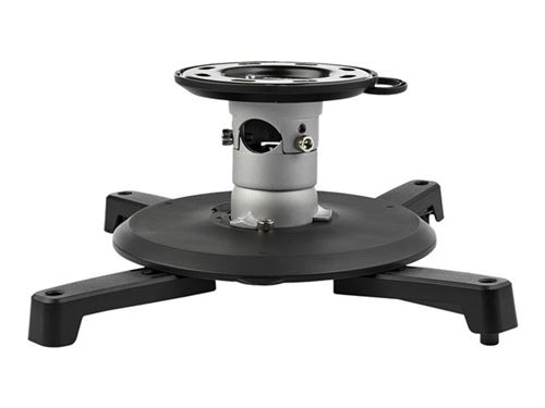 StarTech.com - Support Plafond pour Projecteur - Universel - Hauteur Réglable 12,7 à 57,6 cm - Capacité 15 kg - Pivotant et Inclinable - Image 4