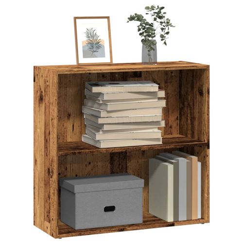 vidaXL - Bibliothèque - Vieux bois - 80x30x77 cm - Image 3