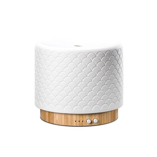 Lanaform Blanc - Bois Diffuseur D'huiles Essentielles Design - Moya