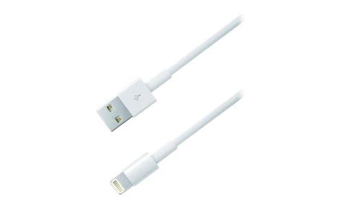 MediaRange - Câble Lightning - USB mâle pour Lightning mâle - 1.2 m - blanc - pour Apple iPad/iPhone/iPod (Lightning)