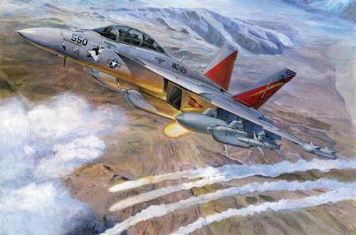 Maquette avion Trumpeter EA-18G GROWLER- 1/32 - Maquette d'avion
