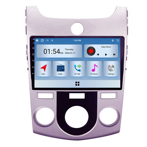 Autoradio RoverOne® Bluetooth CarPlay 2 Din 6Go RAM 128Go ROM pour Kia Cerato 2 TD 2008-2013