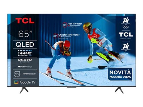 TCL 65P89K Classe de diagonale 65 (64.5 visualisable) P89K Series TV LCD rétro éclairée par LED QLED Smart TV Google TV 4K UHD (2160p) 3840 x 2160 HDR Quantum Dot aluminium brossé