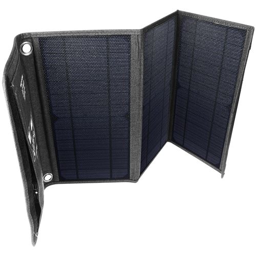 Panneau Solaire USB 21W Chargeur Solaire Pliable et Étanche -