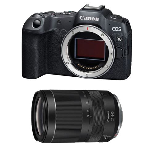 Canon - EOS R8 - Appareil photo hybride - Objectif RF 24-240mm f/4-6.3 IS USM - Image 5