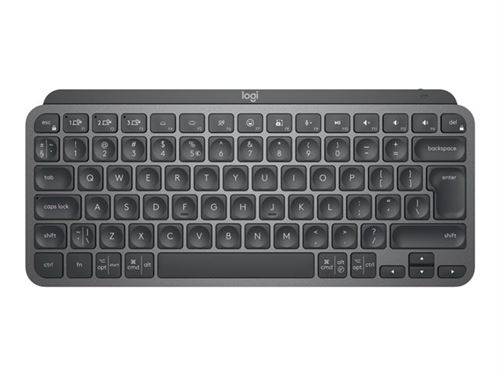 Logitech MX Keys Mini Combo for Business - Ensemble clavier et souris - rétroéclairé - sans fil - 2.4 GHz Bluetooth LE - QWERTZ - Allemand - graphite