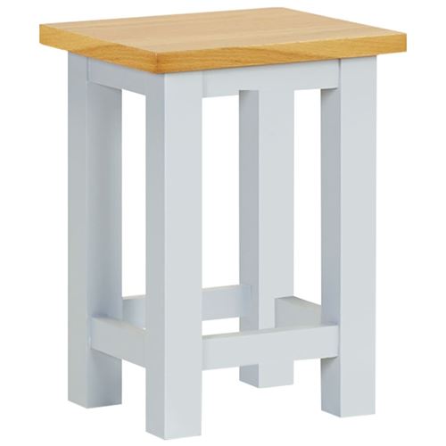 vidaXL Table d'appoint 27x24x37 cm Bois de chêne massif