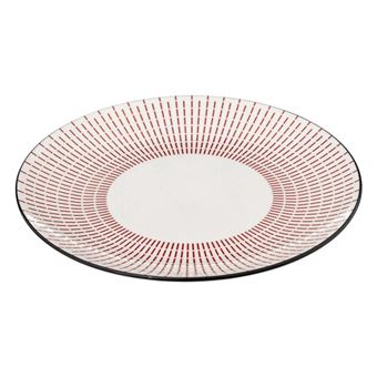 Assiette De Présentation En Porcelaine Noire 30 Cm - Secret De Gourmet (moderne, Idéale Pour Services élégants)