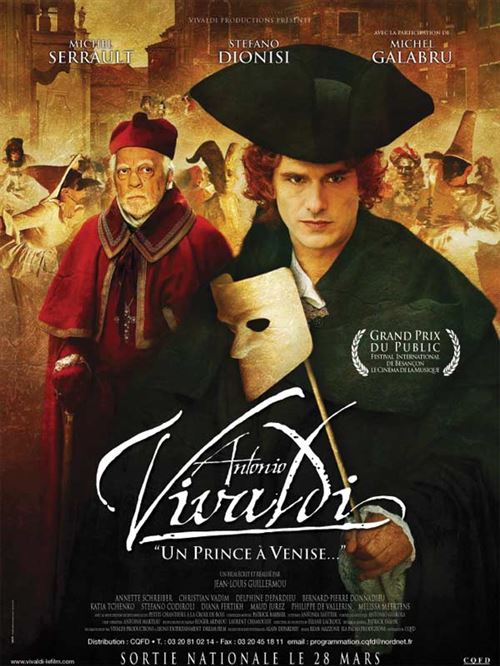 Affiche de Cinéma Originale - Antonio Vivaldi - 2007 - Stefano Dionisi - 120x160cm État correct - N/A reconditionné disponible sur Fnac