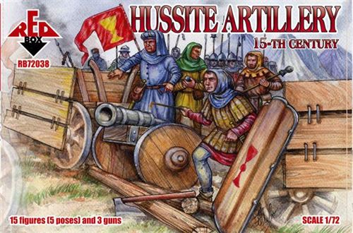 Hussite Artillery, 15. Century - 1:72e - Red Box