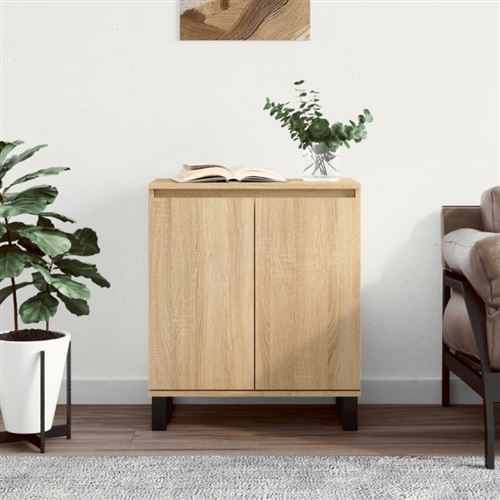 Vidaxl Buffet Chêne Sonoma 60X35x70 Cm - Image 3
