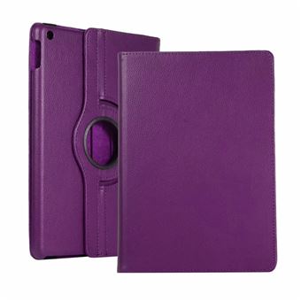 Housse violette Apple iPad 10,9 pouces 2022 rotative 360 degres - Etui  violet coque protection iPad 10eme generation - Accessoires pochette iPad 10