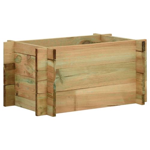 Jardinière surélevée pour légumes Bois de pin imprégné 40 cm