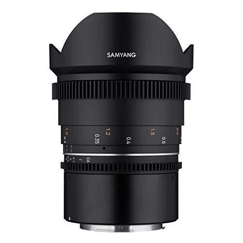 Objectif SAMYANG MF 14 mm T3,1 VDSLR MK2 Canon RF Ultra Grand Angle pour Canon RF, Distance focale Fixe 14 mm, Follow Focus