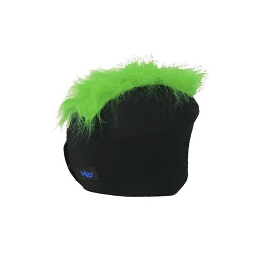 Non Communiqué Multi-Colour Housse De Casque Fantaisie-Coolcasc-Furry Green-Taille Unique
