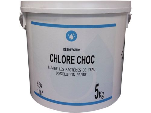 Non Communiqué Désinfectant "Chlore Choc Pastilles" - 4 Kg