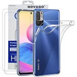 Coque Antichoc + Verre Trempé Pour Xiaomi Redmi Note 10 4G - Fibre De Carbone, Protection 360°