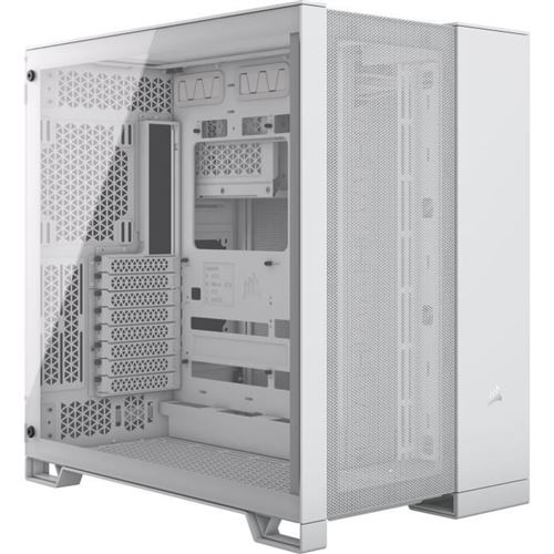 Corsair 6500D AIRFLOW Moyenne Tour ATX Verre Trempé USB-C Blanc - Image 5