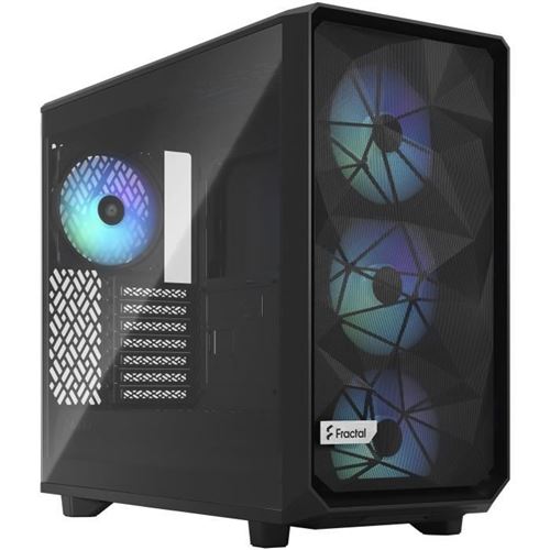 Non Communiqué Teinte Claire Tg Noir Rgb Fractal Design Meshify 2 Lite - Tour - Atx Étendu - Panneau Latéral Fenêtré (Verre Trempé) - Pas D'alimentation (Atx) - Usb/Audio