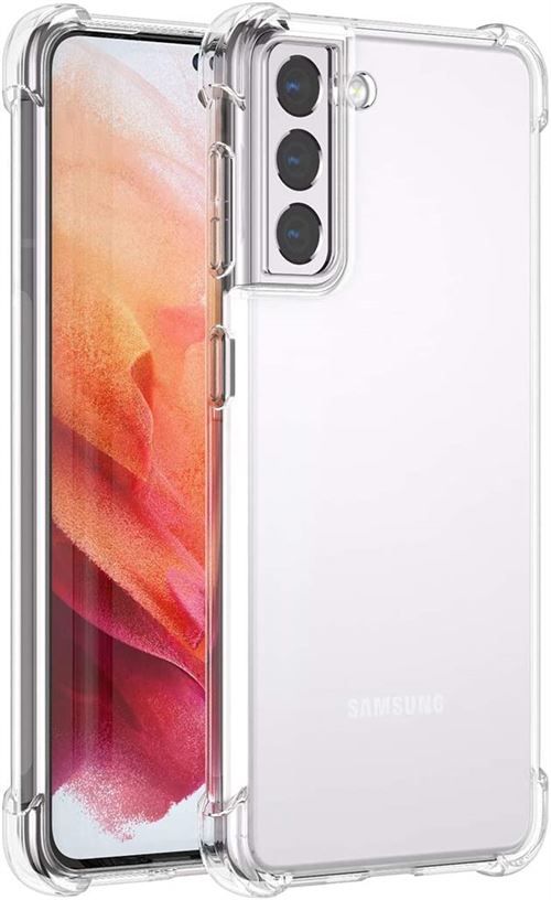 Coque protection pour Samsung Galaxy S23 5G Souple Transparente Bumper en Gel TPU avec bords renforcés XEPTIO