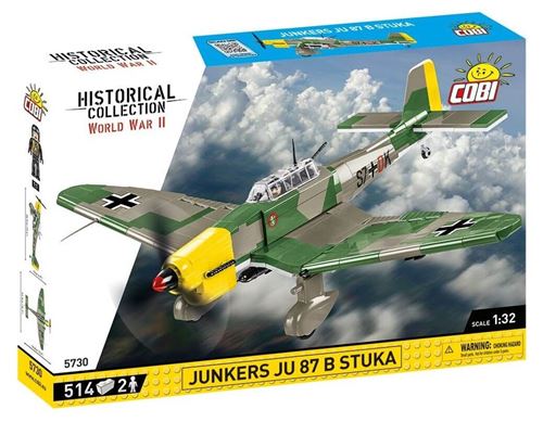 Cobi 5730 - Junkers JU 87B Stuka Avion de Chasse (Jeu de Construction)