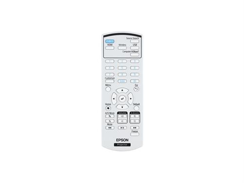 Epson Eb-W55 - Projecteur 3Lcd - Portable - 4000 Lumens (Blanc) - 4000 Lumens (Couleur) - Wxga (1280 X 800) - 16:10 - 802.11N Sans Fil/Miracast - Blanc