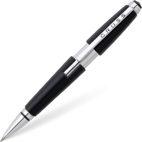 Cross Stylo &Agrave; Encre Gel Edge, Pointe Moyenne, Noir