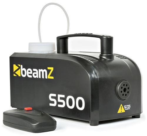 BeamZ S500-P - Machine à fumée en plastique avec liquide