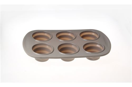 Moule à muffins Cooky Taupe