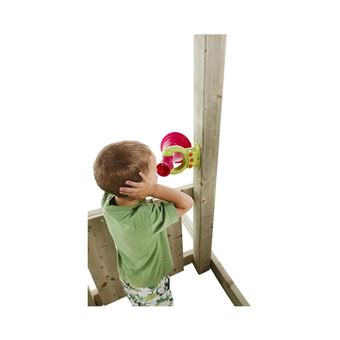 Porte-voix/mégaphone pour enfants pour structures de jeux rose