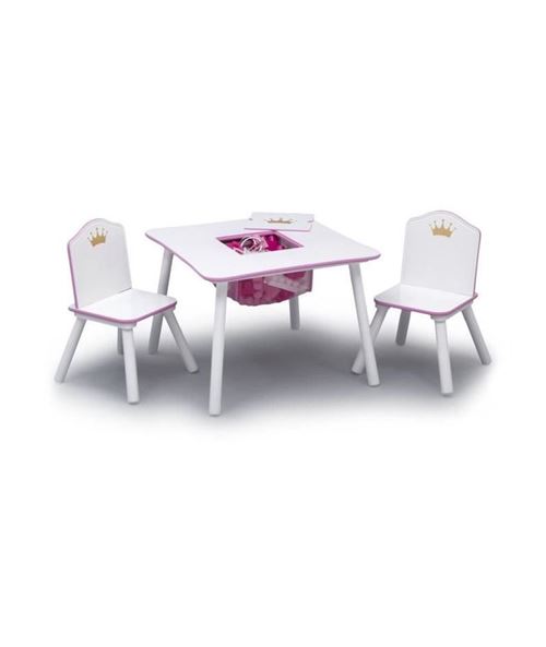 Table et deux chaises Princesse Delta Children