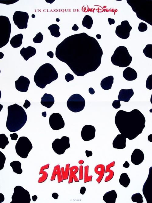 Les 101 Dalmatiens - AFFICHE CINEMA ORIGINALE