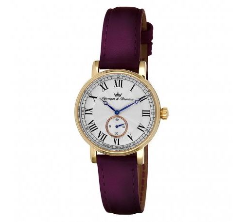 Yonger et Bresson Montres Violet Femme - DCP 077/BS38