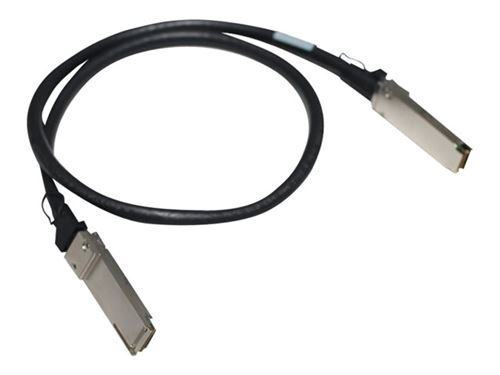 HPE X240 Direct Attach Cable - Câble réseau - QSFP+ pour QSFP+ - 1 m - pour HPE SN2100M 100, SN2410M 25; Apollo 4200, 4200 Gen10; Edgeline e920; ProLiant e910t 2U