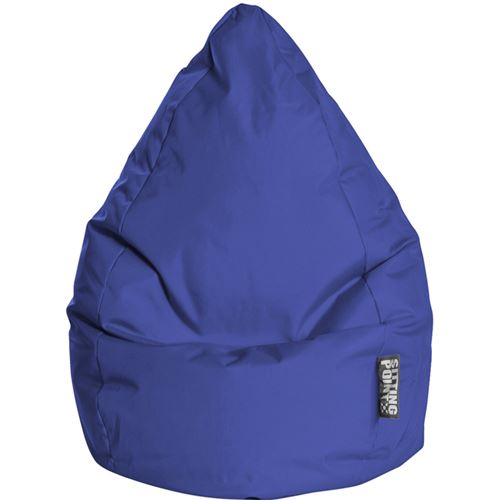Pouf Poire Brava XXL Bleu