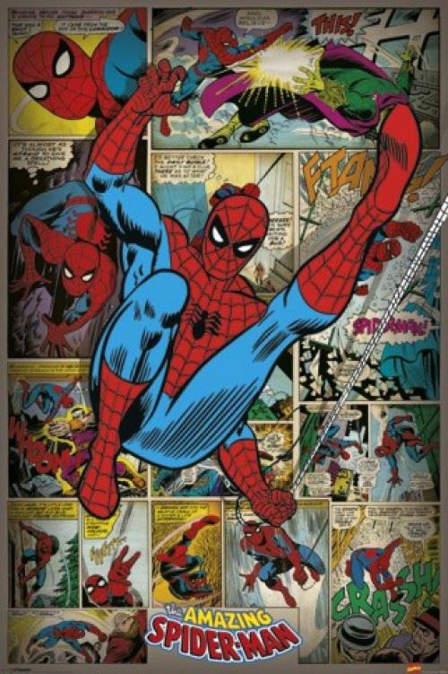 Spider-Man Poster - L’Homme Araignée, Marvel Comics (91x61 cm)