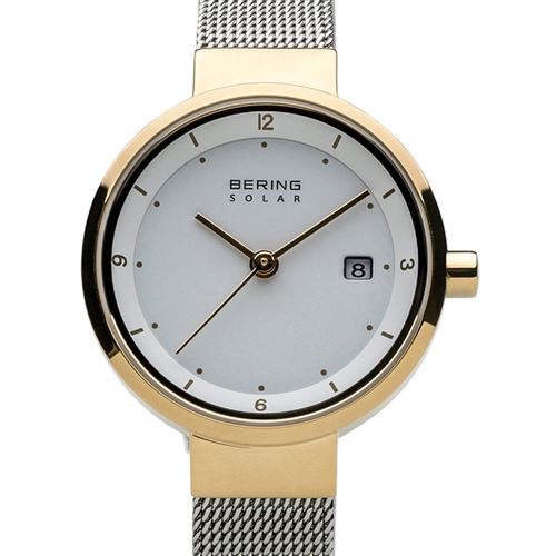 Bering Montre Femme, Mixte 14426-010 Blanc