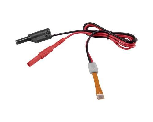 VOLTCRAFT MB-702 Adaptateur de mesure pour batterie - droit noir, rouge