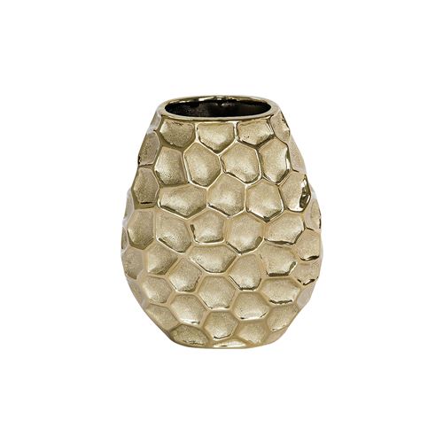 Non Communiqué Vase Martel Boule Or 20 Cm - Table Passion - Or - Céramique - Image 1